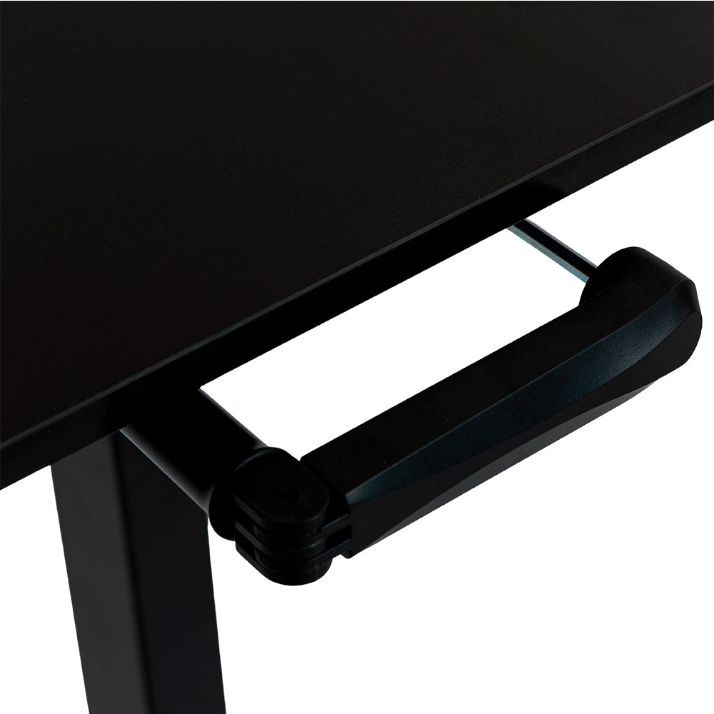 Escritorio Regulable Manual Dreizt 120x60 cm Negro XDesk Manual
