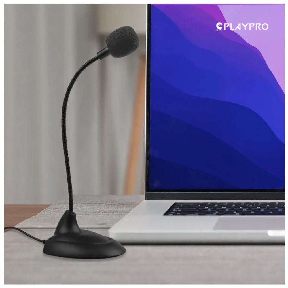 Micrófono Profesional con Cable P800 Playpro – Calidad Estudio