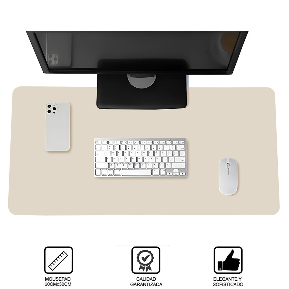 Mousepad para escritorio dreizt color Crema ADC210045