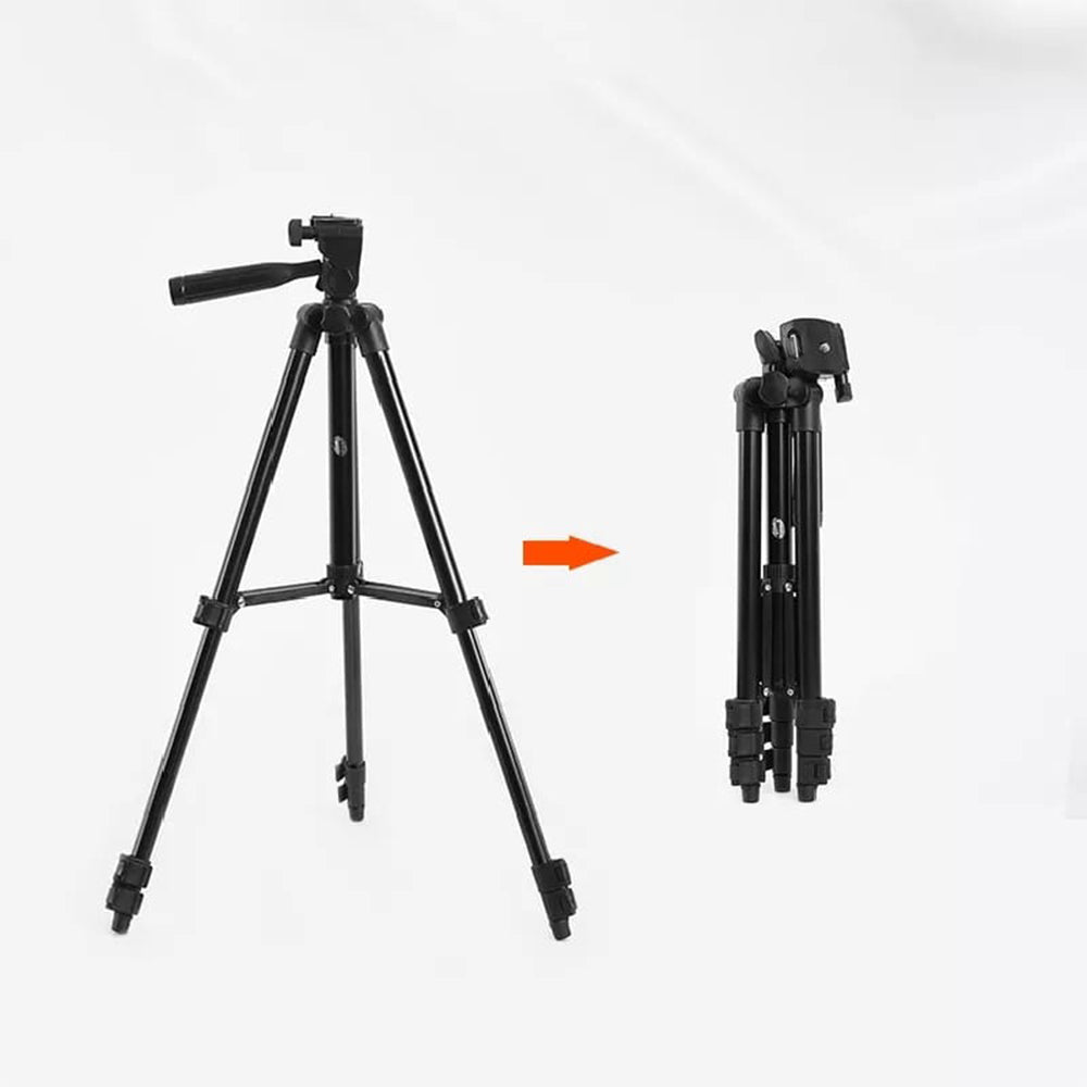 Trípode Portátil Regulable Ligero para Todo Tipo de Celular Cámara Videos Fotos