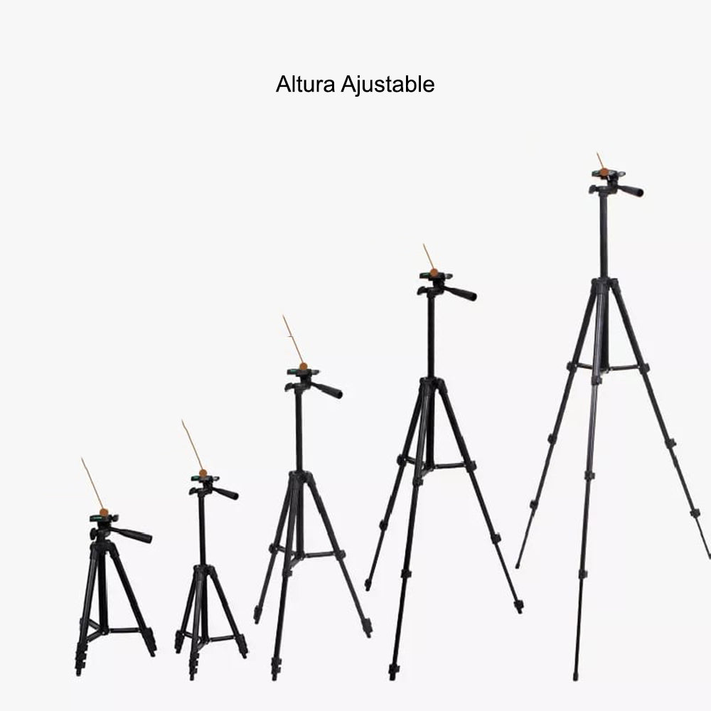Trípode Portátil Regulable Ligero para Todo Tipo de Celular Cámara Videos Fotos