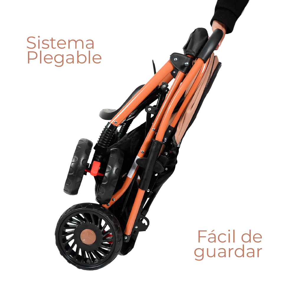 Coche para Bebé Macarena Deluxe Café BBM400001