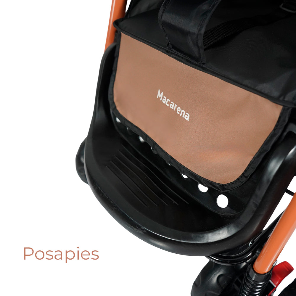 Coche para Bebé Macarena Deluxe Café BBM400001