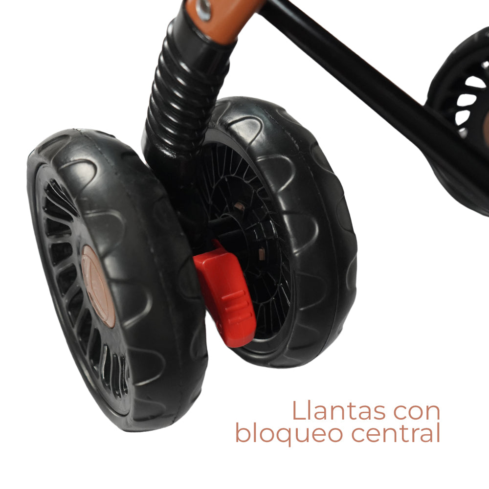 Coche para Bebé Macarena Deluxe Café BBM400001