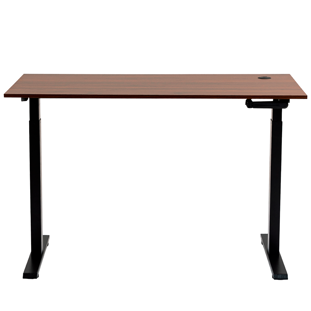 Escritorio Regulable Manual Dreizt 120x60 cm Caramelo XDesk Manual