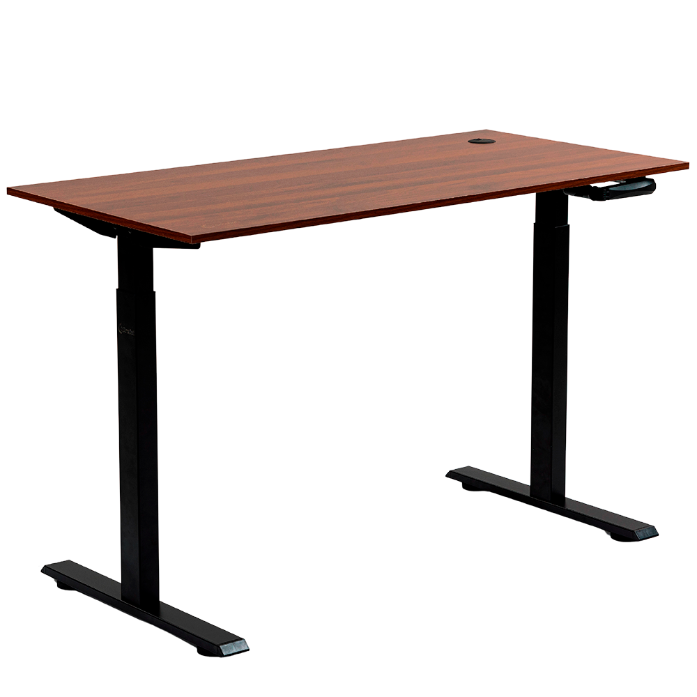 Escritorio Regulable Manual Dreizt 120x60 cm Caramelo XDesk Manual