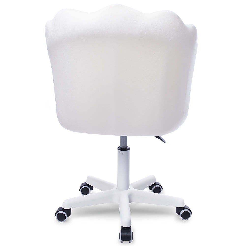 Silla Giratoria de Escritorio Oficina Q1 Blanco Buckingham