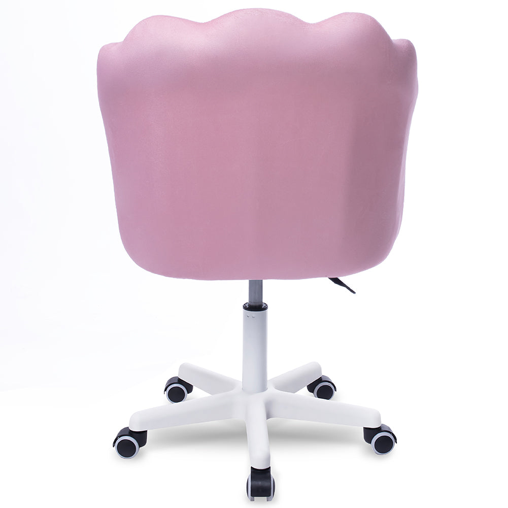 Silla Giratoria de Escritorio Oficina Q1 Rosada Buckingham