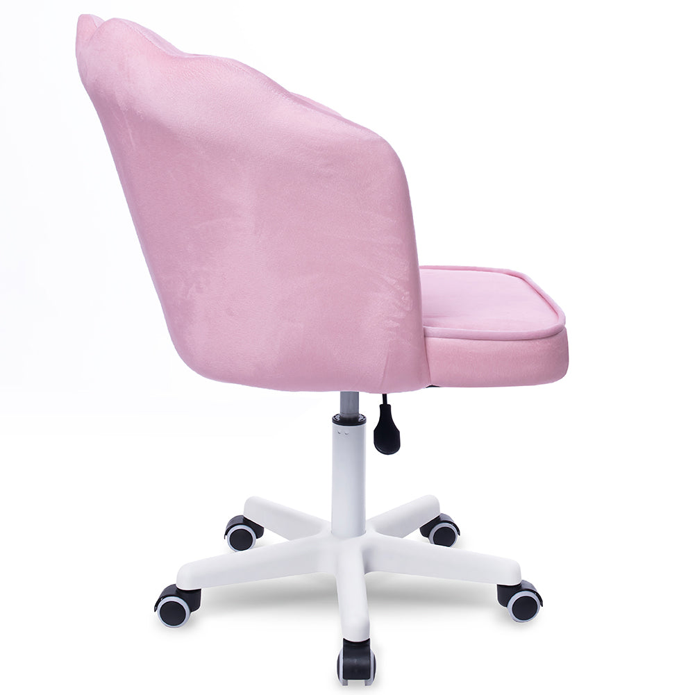 Silla Giratoria de Escritorio Oficina Q1 Rosada Buckingham