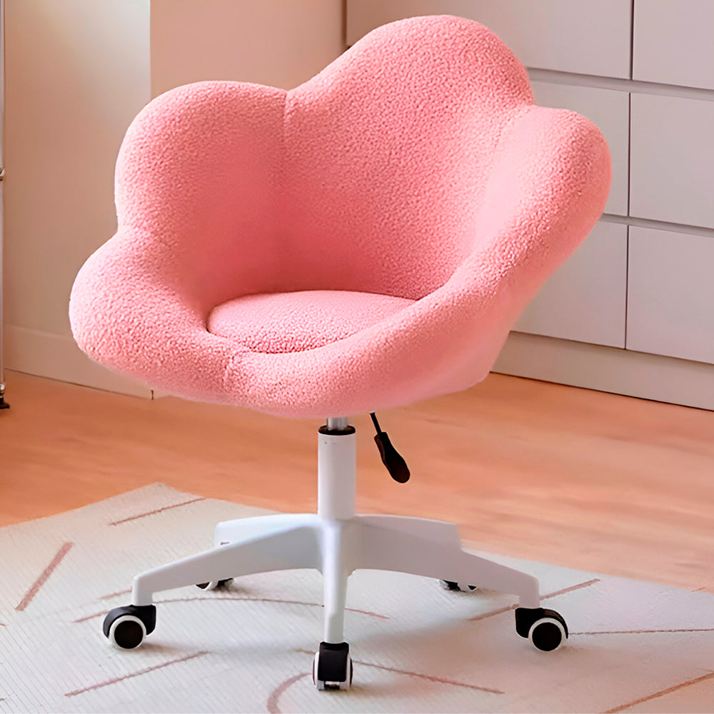 Silla Giratoria de Escritorio Oficina Buckingham Flower Rosada