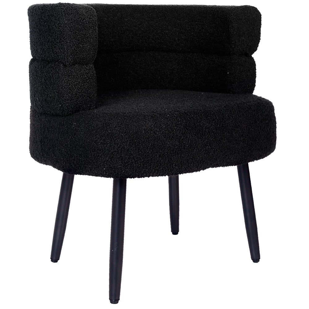 Silla Butaca Buckingham Nordic Ram Negro
