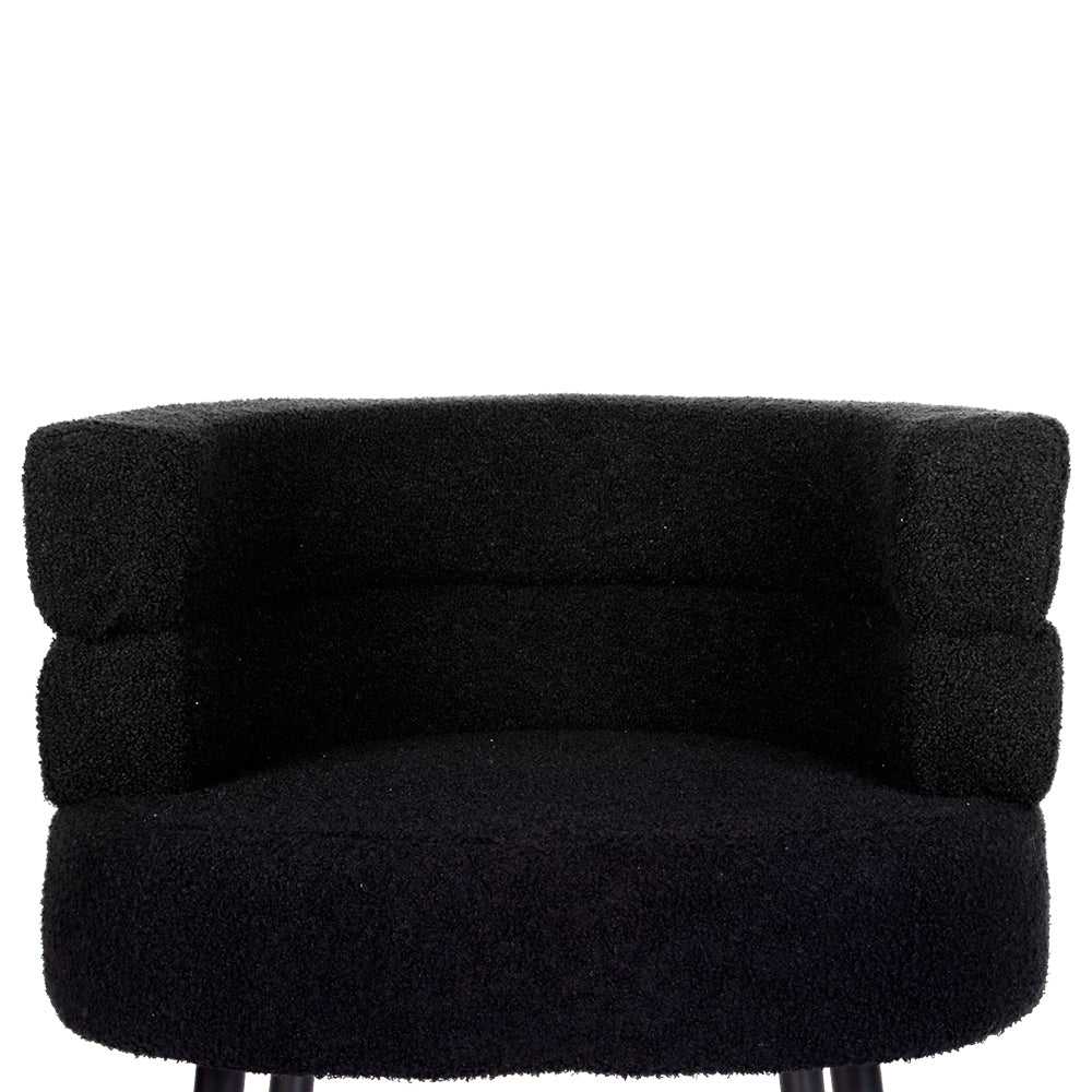 Silla Butaca Buckingham Nordic Ram Negro