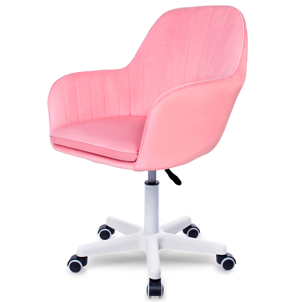 Silla Giratoria de Escritorio Oficina Buckingham Soft Rosado
