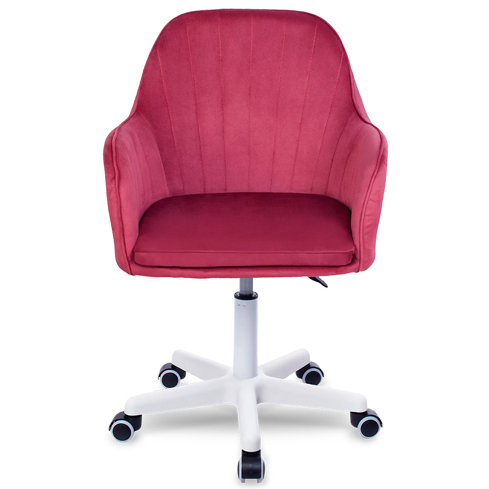 Silla Giratoria de Escritorio Oficina Buckingham Soft Rosado Bean