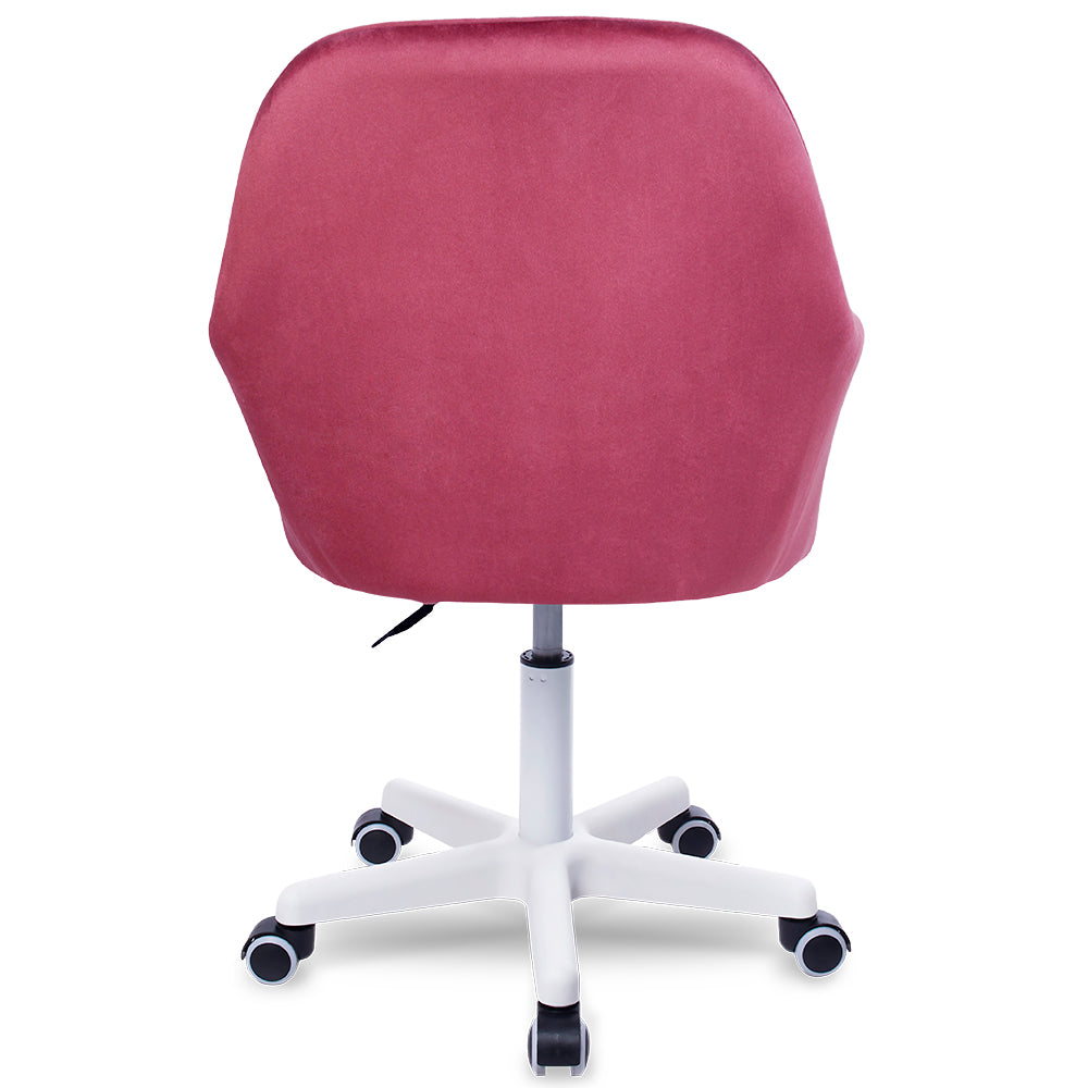 Silla Giratoria de Escritorio Oficina Buckingham Soft Rosado Bean