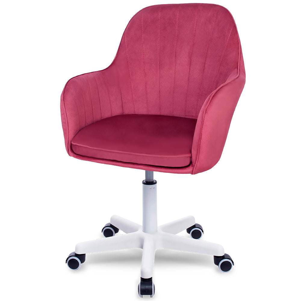 Silla Giratoria de Escritorio Oficina Buckingham Soft Rosado Bean