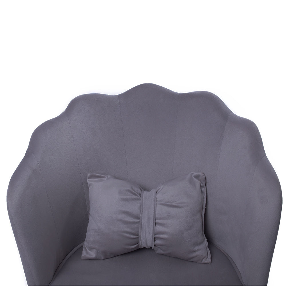 Silla Giratoria de Escritorio Oficina Q1 Gris Oscuro Buckingham
