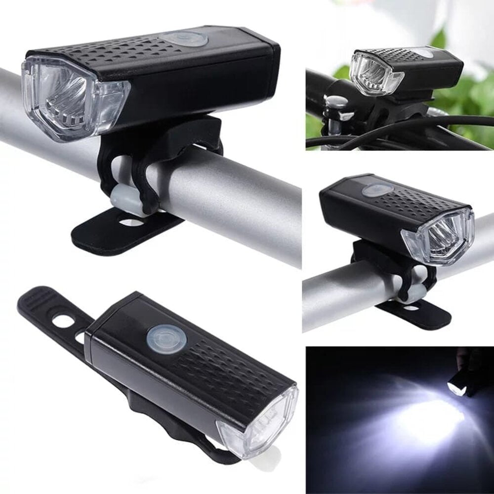 Luces Para Bicicleta Faro Delantero y Trasero Recargable