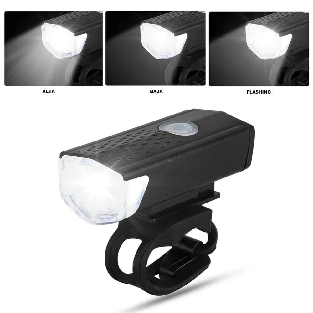 Luces Para Bicicleta Faro Delantero y Trasero Recargable