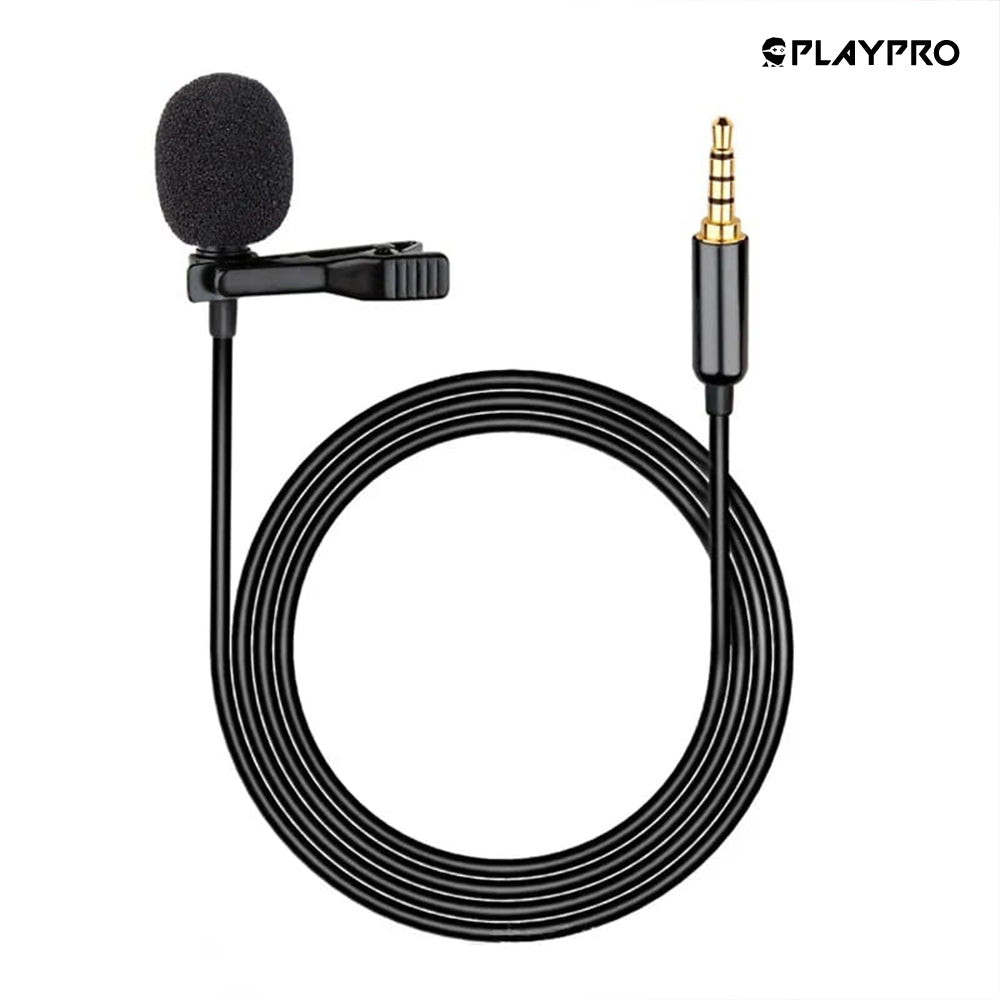Microfono Lavalier Pechero Solapero para Celulares y Cámara Mis300016