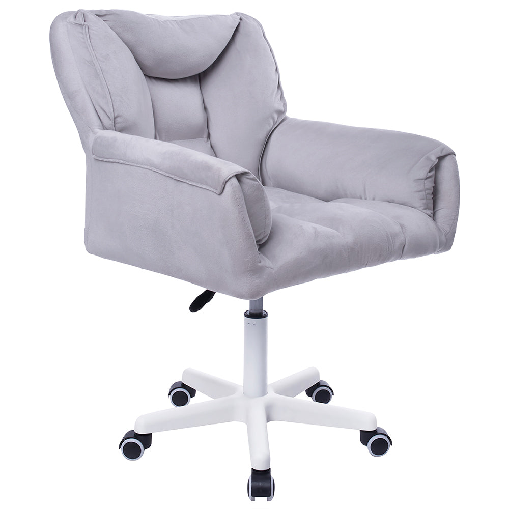Silla Giratoria de Escritorio Oficina Buckingham Vanity Gris