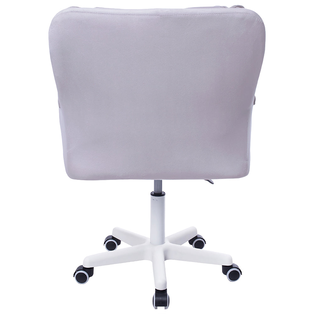 Silla Giratoria de Escritorio Oficina Buckingham Vanity Gris