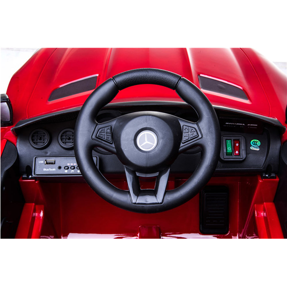 Carro a Bateria Mercedes Benz Gtr Amg Original Licenciado Rojo