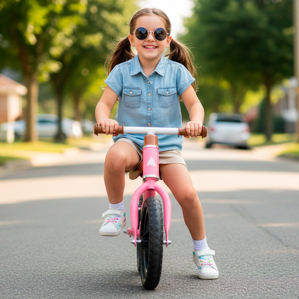 Bicicleta de Balance Infantil Alphavil Glowy Rosado