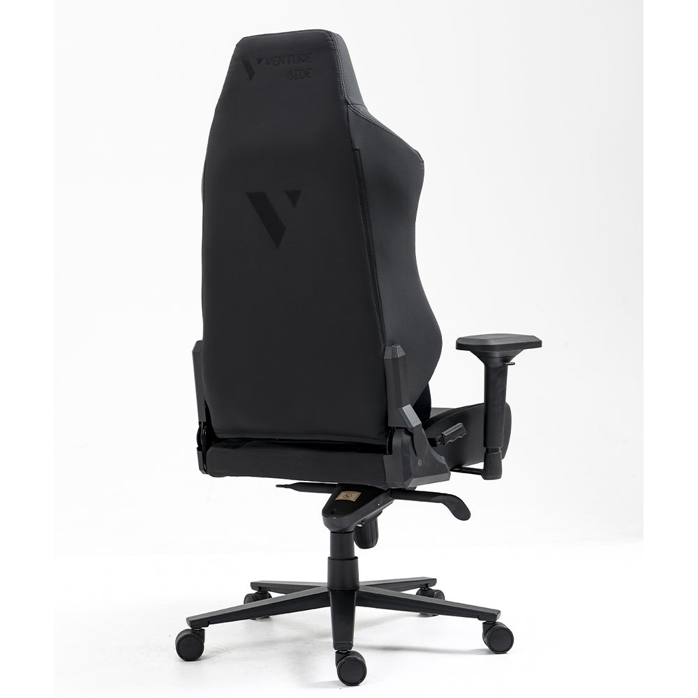 Silla Gamer Venture Side Prime Negro Cuero Almohadilla Inteligente Magnetica Reclinable