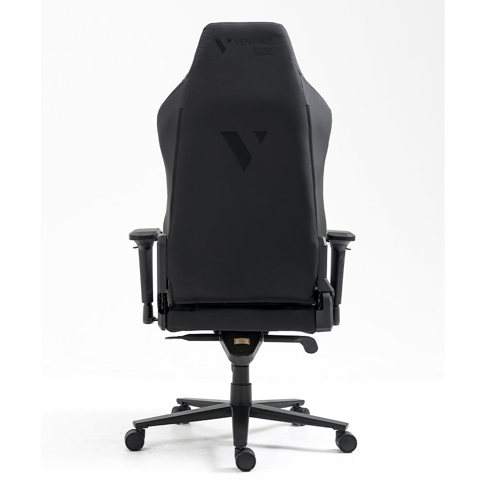 Silla Gamer Venture Side Prime Negro Cuero Almohadilla Inteligente Magnetica Reclinable