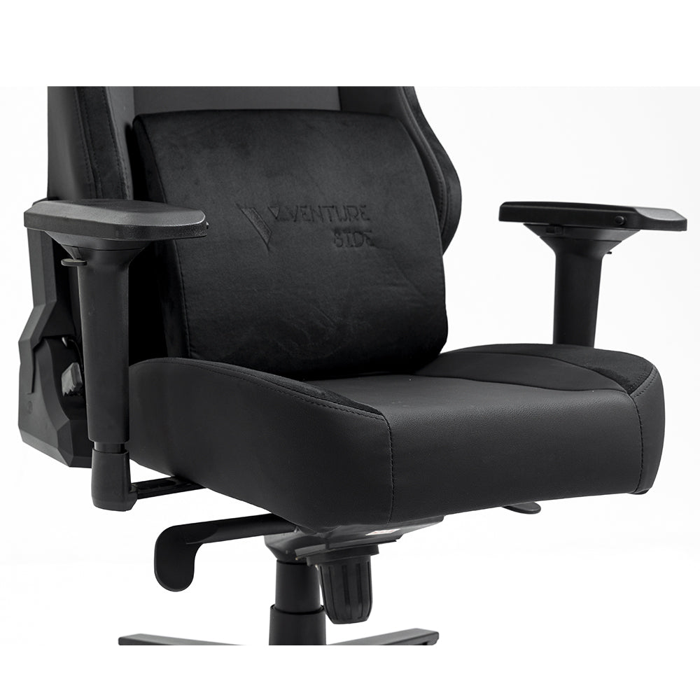 Silla Gamer Venture Side Prime Negro Cuero Almohadilla Inteligente Magnetica Reclinable