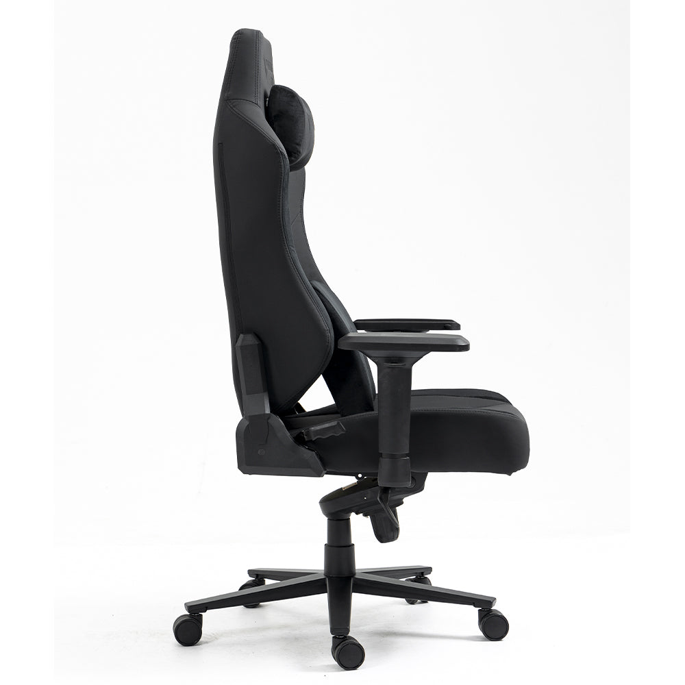 Silla Gamer Venture Side Prime Negro Cuero Almohadilla Inteligente Magnetica Reclinable