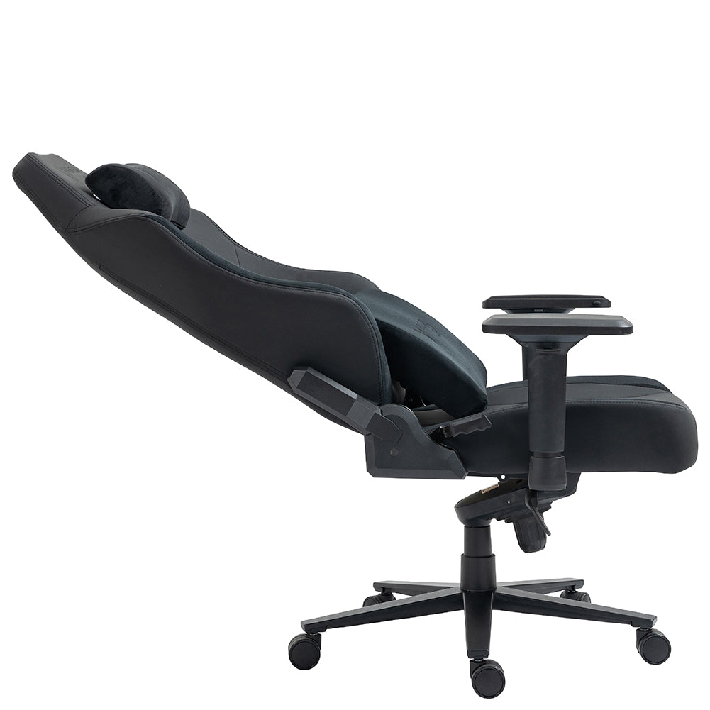 Silla Gamer Venture Side Prime Oro Cuero Almohadilla Inteligente Magnetica Reclinable