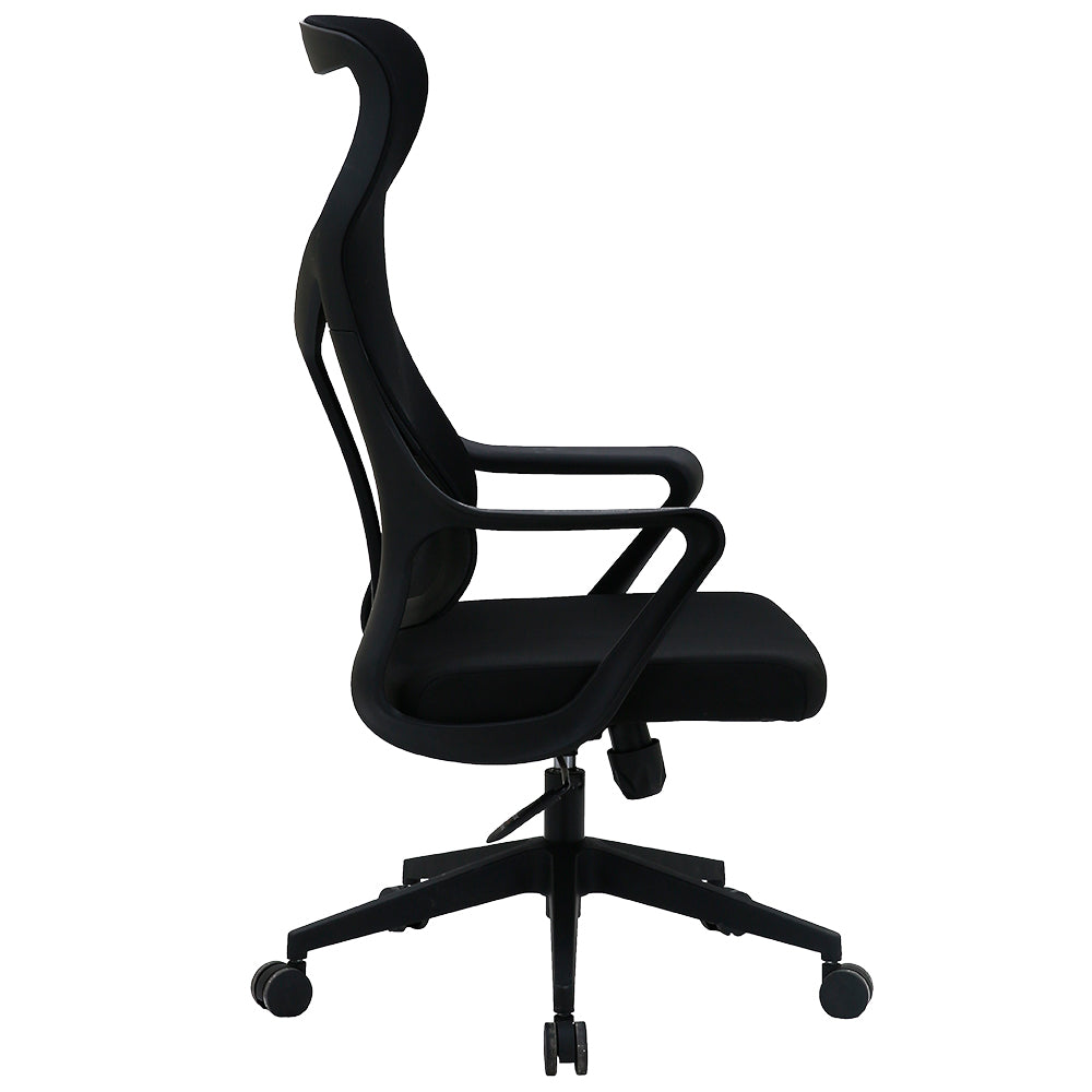 Pack x2 Sillas Ergonómicas de Oficina Ejecutivas Komsum Lyon Negro