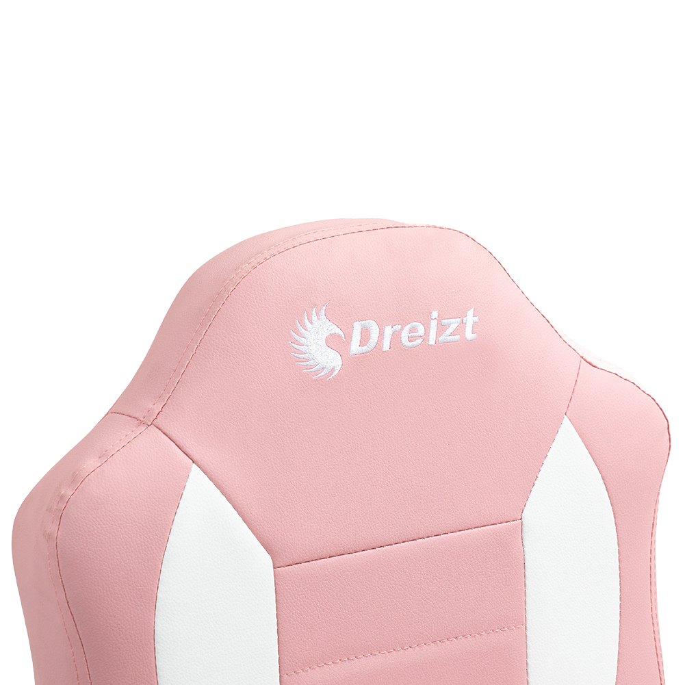 Silla Gamer Dreizt Play Series Rosado – Altura Regulable Infantil Niña