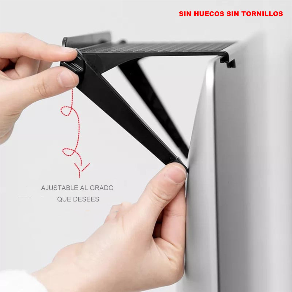 Estante de Almacenamiento Ajustable para Monitor Organizador para TV TYV360004