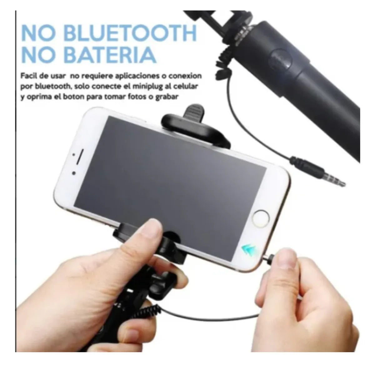 Palo Selfie Stick Negro APC230014