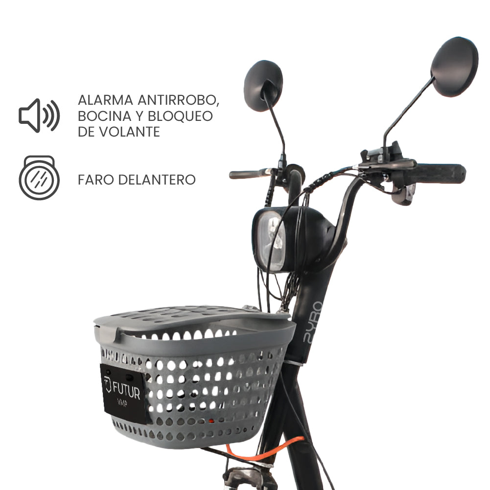 Bicimoto Electrica ZYRO rosa