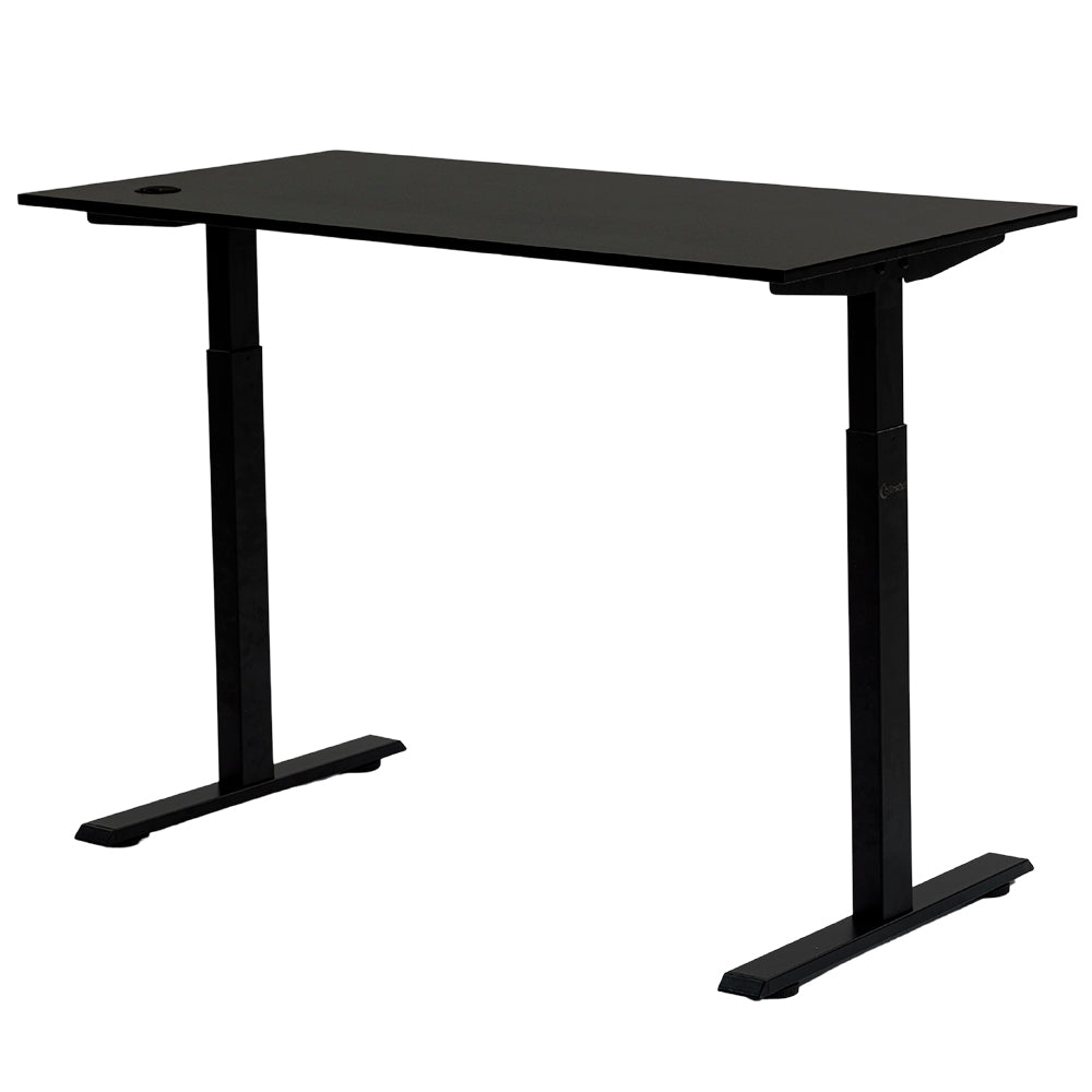 Escritorio Regulable Manual Dreizt 120x60 cm Negro XDesk Manual