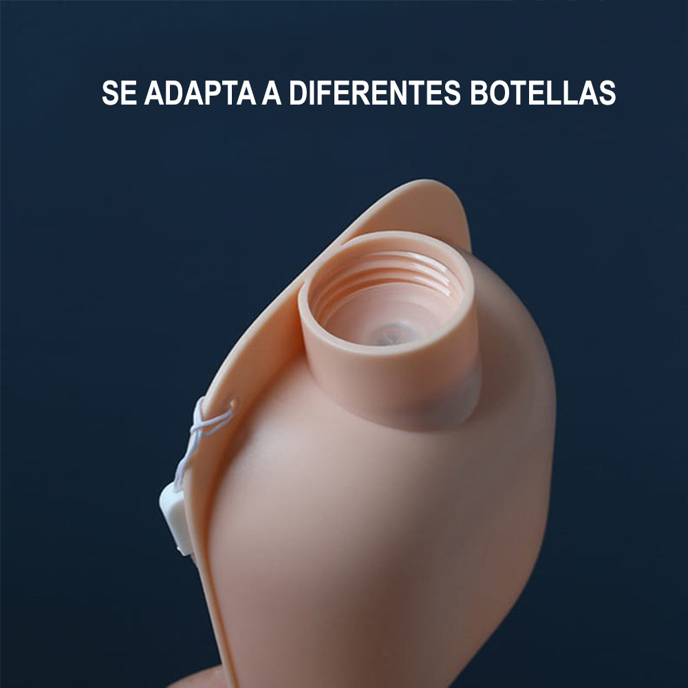 Bebedero Botella de Agua Portátil de Viaje para Perro Gato Mascota Azul