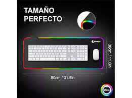 Mousepad Gamer RGB Multicolor XL 80cm x 30cm