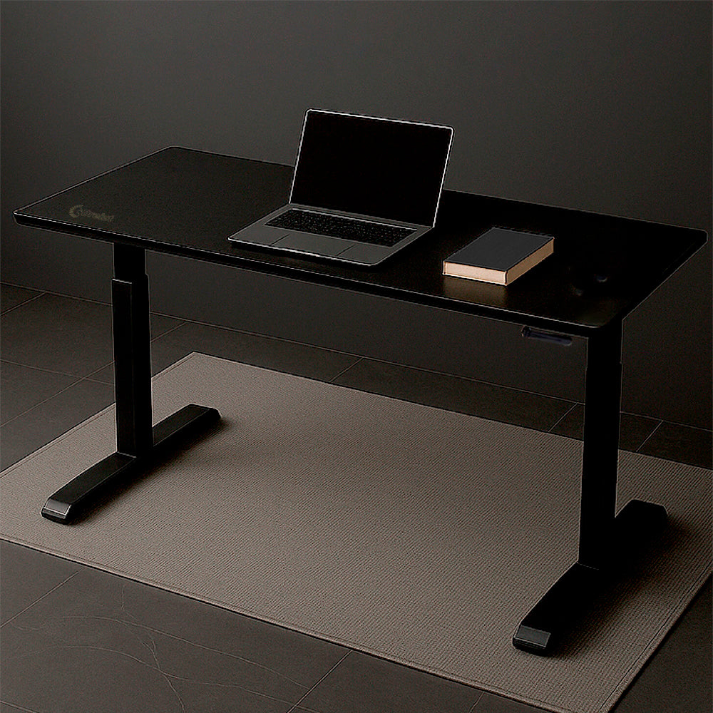 Escritorio Regulable Manual Dreizt 120x60 cm Negro XDesk Manual