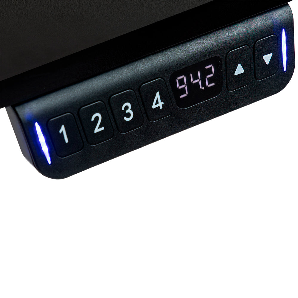 Escritorio Eléctrico Dreizt Altura regulable 120x60 Negro XDesk Smart