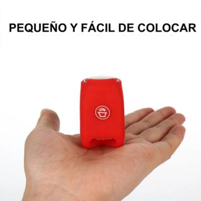 Combo Inflador Portátil Rojo Bocina Rojo