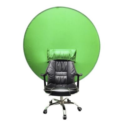 Fondo Verde Chroma de Silla para Fotografía y Video interlud