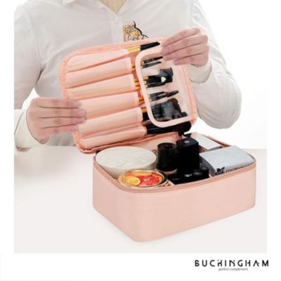 Neceser de Viaje Cosméticos y Maquillaje MDA290024 Rosado
