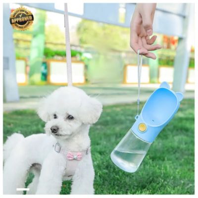 Bebedero Dispensador de Agua Portátil Perro MOS310020 Azul