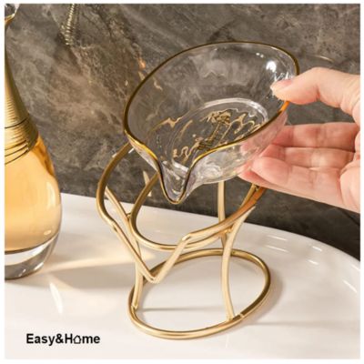 Jabonera de Lujo para Baño EasyHome HYC280048 Transparente