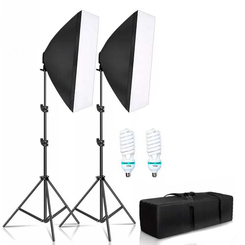 Kit de Iluminación Soft Box FYI260011 Interlud
