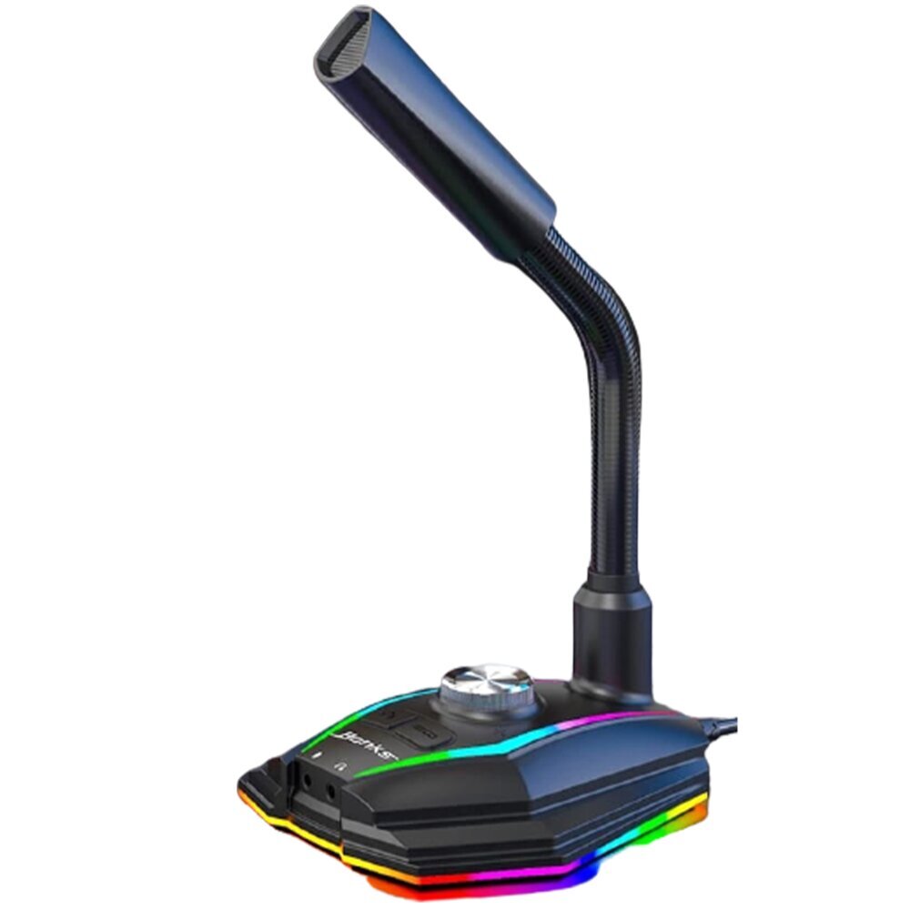 Micrófono D9000 PRO RGB Gamer Estudio de Grabación y para PC